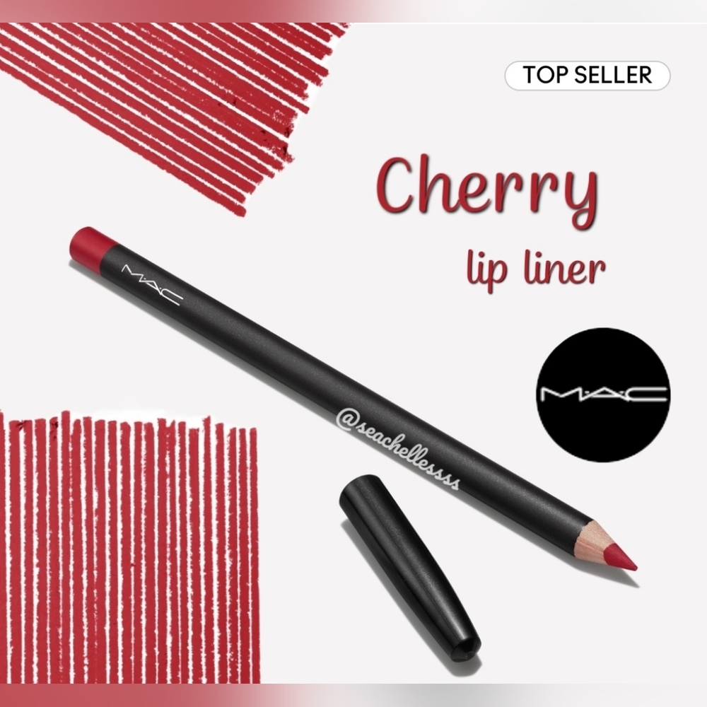 Mac Cosmetics Lip Liner Pencil | Cherry Bright Red | Brand New in Box